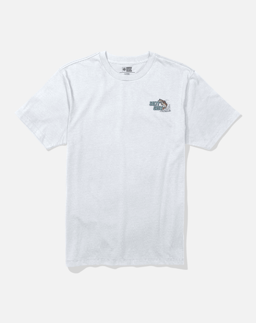 Salty Crew Live Bait Tee - White - Spin Limit Boardshop