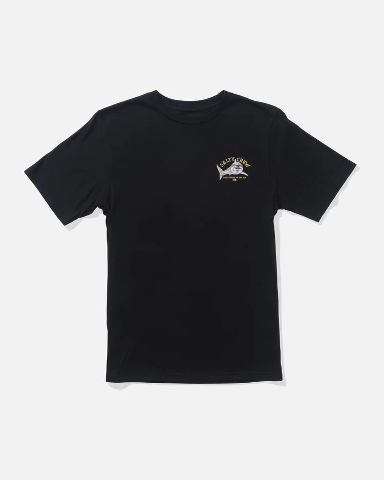 Salty Crew Lurking Tee - Black - Spin Limit Boardshop