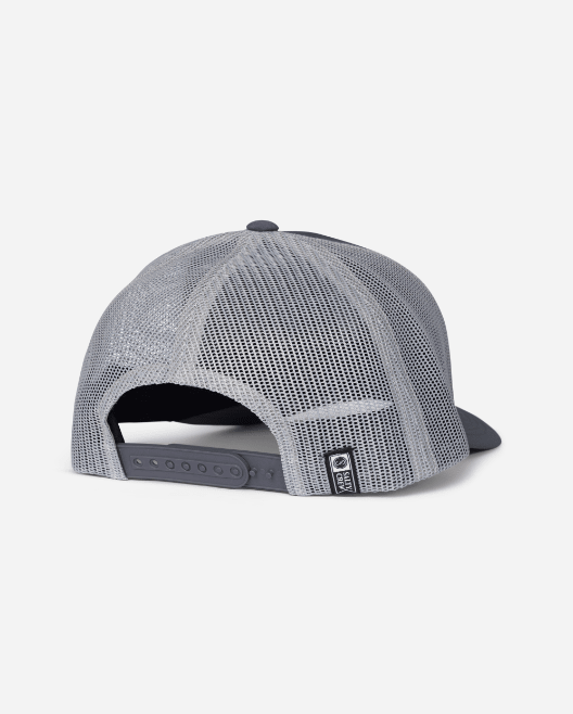 Salty Crew Pinnacle 2 Retro Trucker Hat - Iron - Spin Limit Boardshop