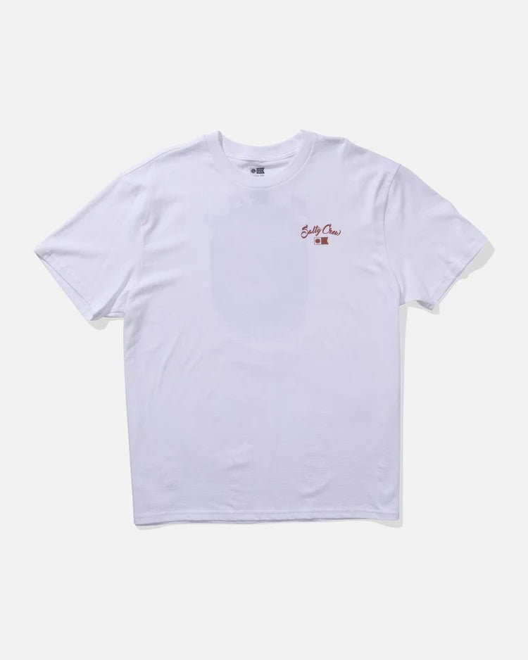 Salty Crew Red Fish Classic Tee - White - Spin Limit Boardshop