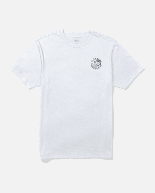 Salty Crew Schooled Classic Tee - White - Spin Limit Boardshop