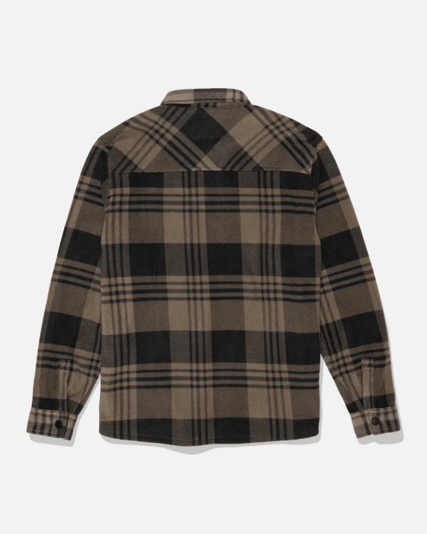 Salty Crew Shelter Polar Shirt - Washed Brown - Spin Limit Boardshop