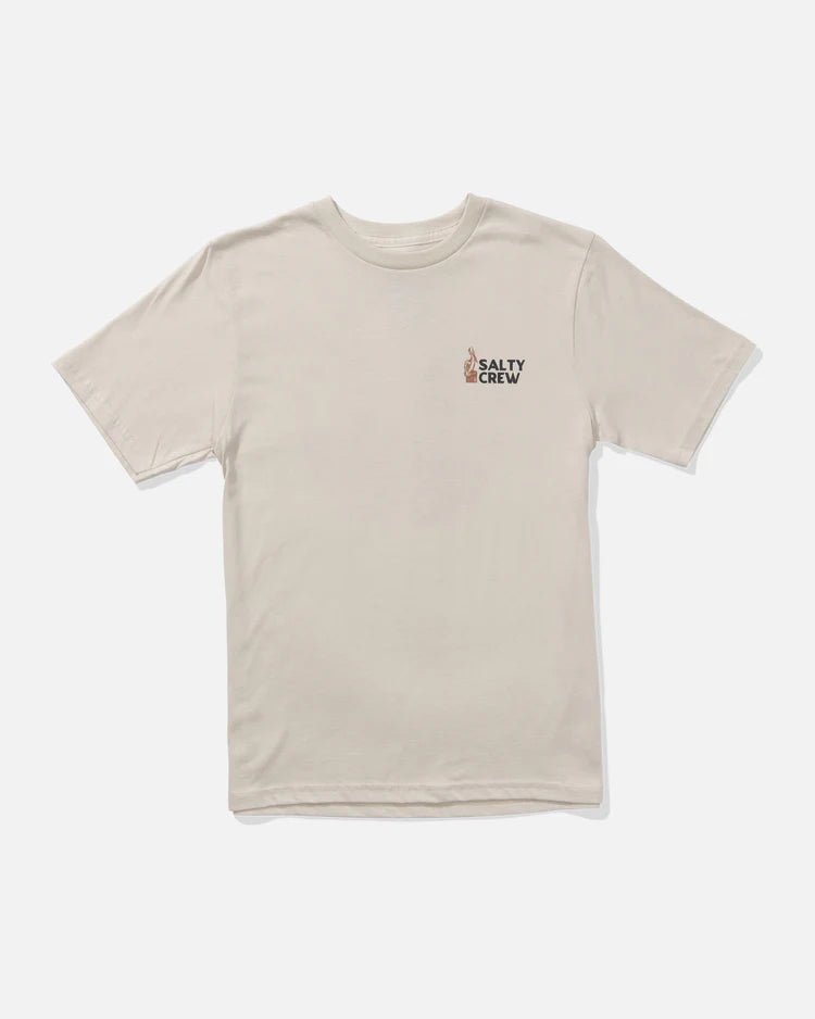 Salty Crew Stakeout Tee - Bone - Spin Limit Boardshop