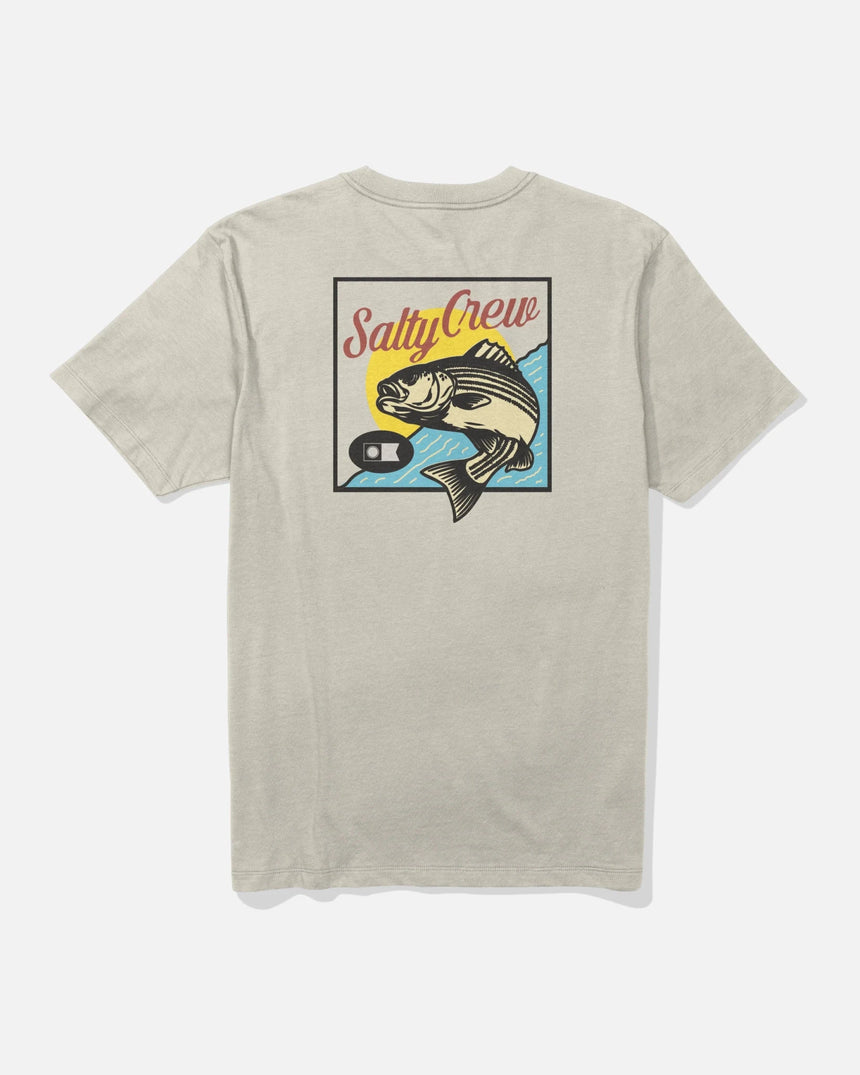 Salty Crew Striped Classic Tee - Bone - Spin Limit Boardshop