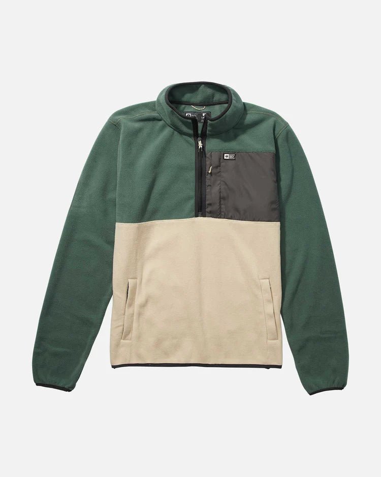 Salty Crew Swellter Polar Fleece Mockneck - Moss Green - Spin Limit Boardshop