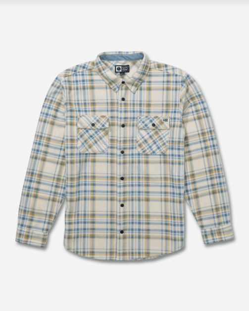 Salty Crew Swellter Polar Shirt - Birch - Spin Limit Boardshop