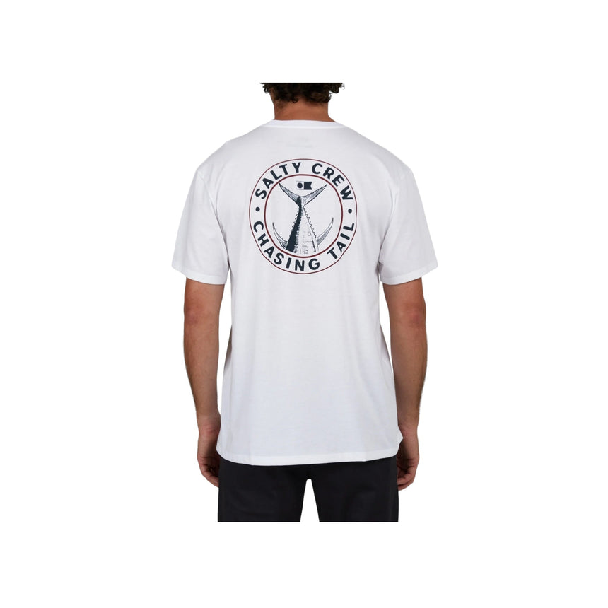 Salty Crew Tailgate Premium Tee - White - Spin Limit Boardshop