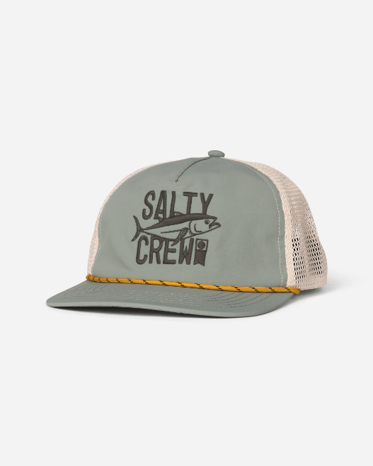 Salty Crew Tried And True Trucker Hat - Grapite - Spin Limit Boardshop