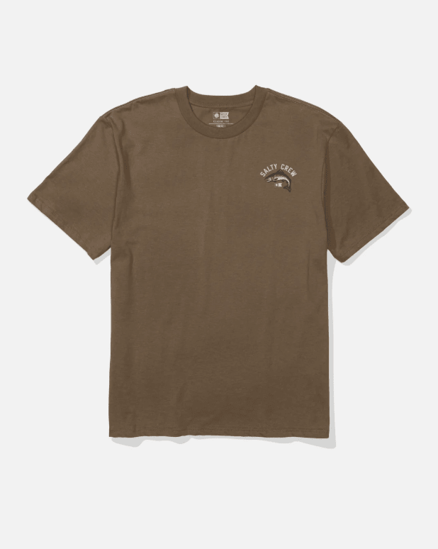 Salty Crew Trout Classic Tee - Sepia - Spin Limit Boardshop