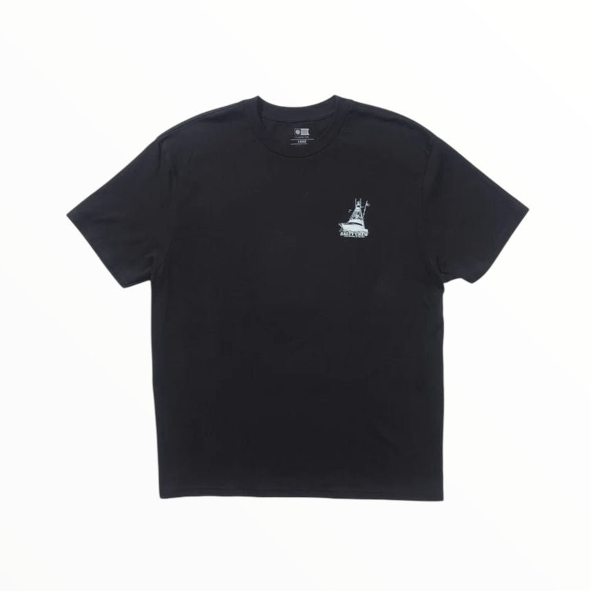 Salty Crew Vessel Classic Tee - Black - Spin Limit Boardshop