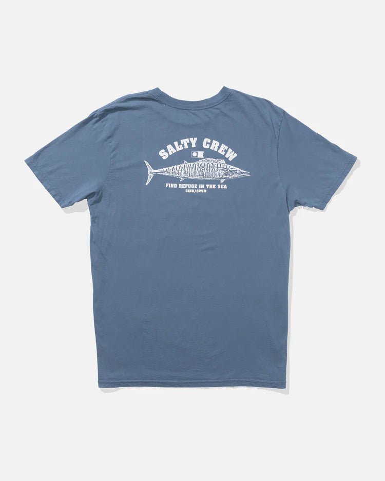 Salty Crew Wahoo Stamp Vintage Tee - Slate - Spin Limit Boardshop