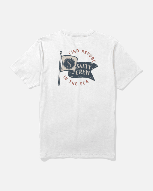 Salty Crew Wavey Classic Tee - White - Spin Limit Boardshop