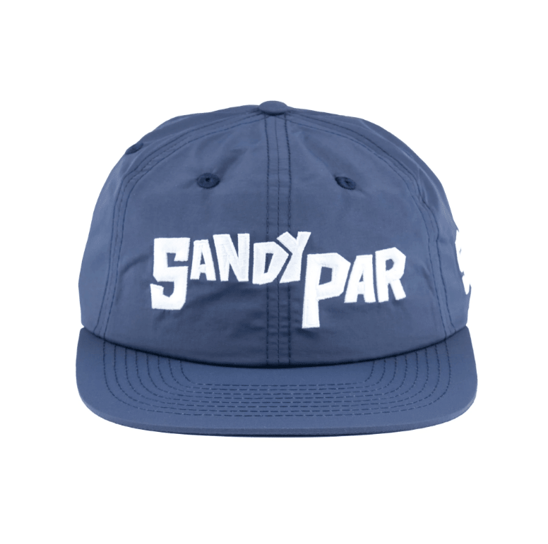 Sandy Par Nylon 6 - Panel Hat - Navy - Spin Limit Boardshop