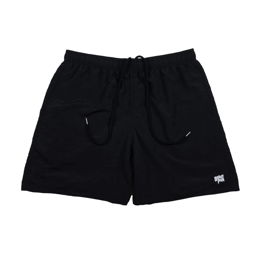 Sandy Par Nylon Shorts - Black - Spin Limit Boardshop