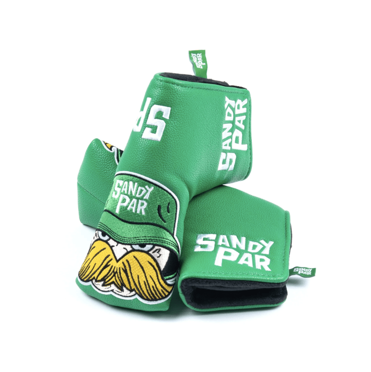 Sandy Par Oversized Blade Putter Cover - Green Yellow - Spin Limit Boardshop
