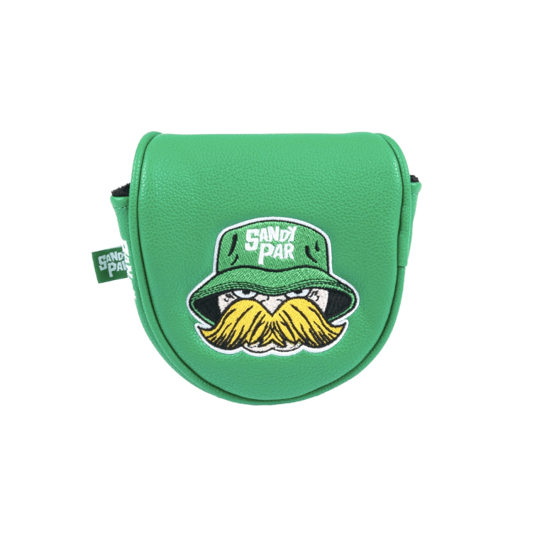 Sandy Par Oversized Mallet Putter Cover - Green Yellow - Spin Limit Boardshop