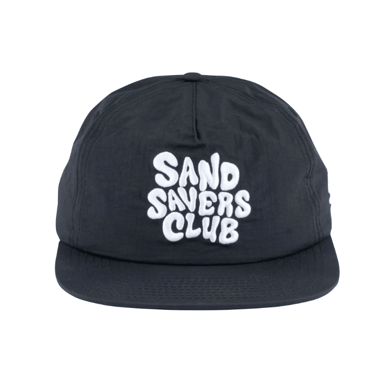 Sandy Par Sand Savers Blub Hat - Black - Spin Limit Boardshop