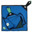 Sandy Par The Original Towel - Blue - Spin Limit Boardshop