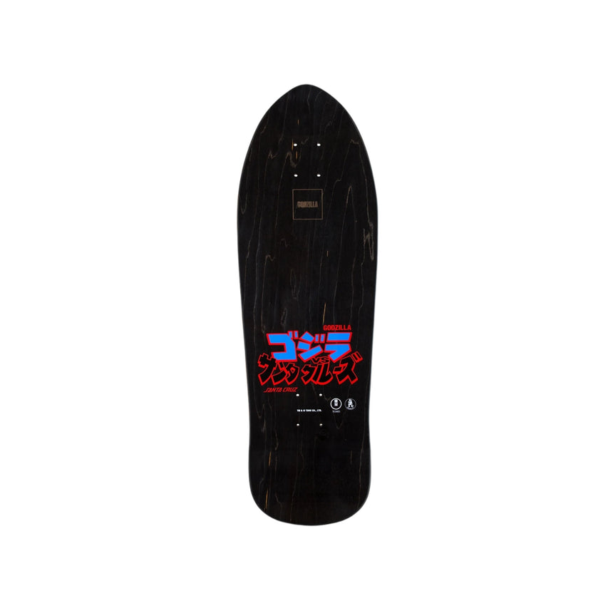 Santa Cruz x Godzilla Jr. Natas Board - 9.89 - Spin Limit Boardshop