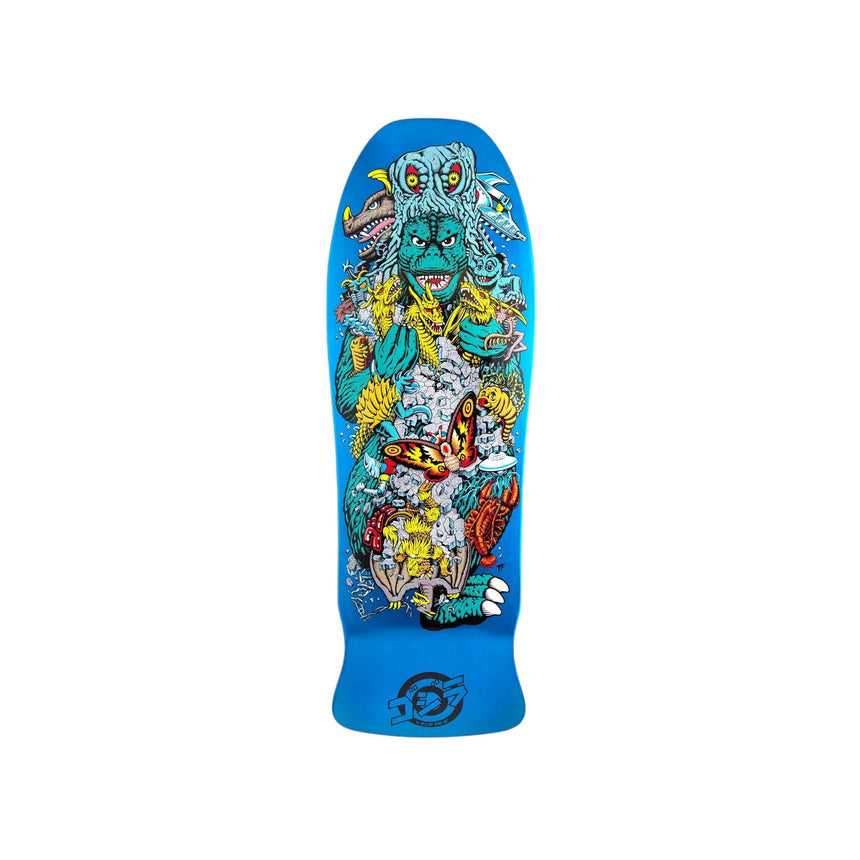 Santa Cruz x Godzilla Kaiju Roskopp Board - 10.125 - Spin Limit Boardshop