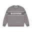 Souvenir Jaquard Knit Sweater - Cool Grey - Spin Limit Boardshop