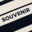 Souvenir Striped Ultra Pique - Marshmallow Stripes - Spin Limit Boardshop