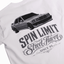 Spin Limit 190E Logo Tee - White - Spin Limit Boardshop