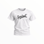 Spin Limit Baseball Signature Tee Kid - White - Spin Limit Boardshop