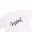 Spin Limit Baseball Signature Tee Kid - White - Spin Limit Boardshop