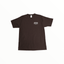 Spin Limit Carrera 2 Logo Heavyweight Tee - Brown - Spin Limit Boardshop