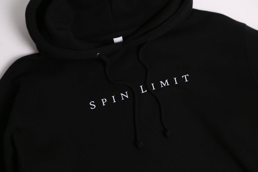 Spin limit Classic Hoodie - Black - Spin Limit Boardshop