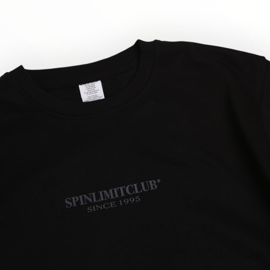 Spin Limit Club Crew - Black Charcoal - Spin Limit Boardshop