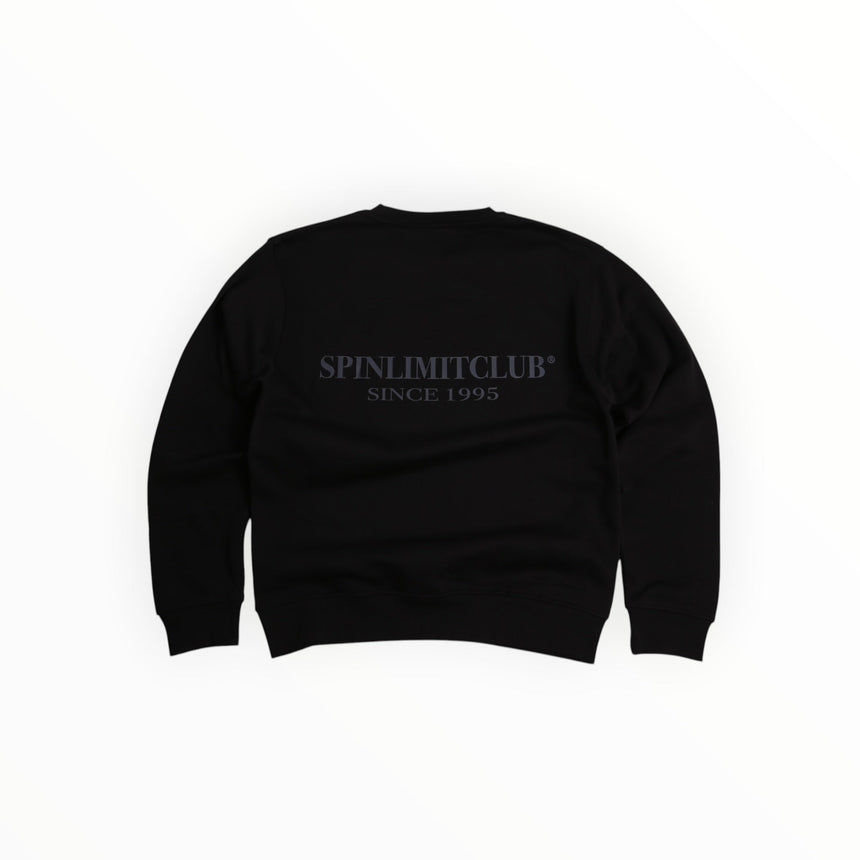 Spin Limit Club Crew - Black Charcoal - Spin Limit Boardshop