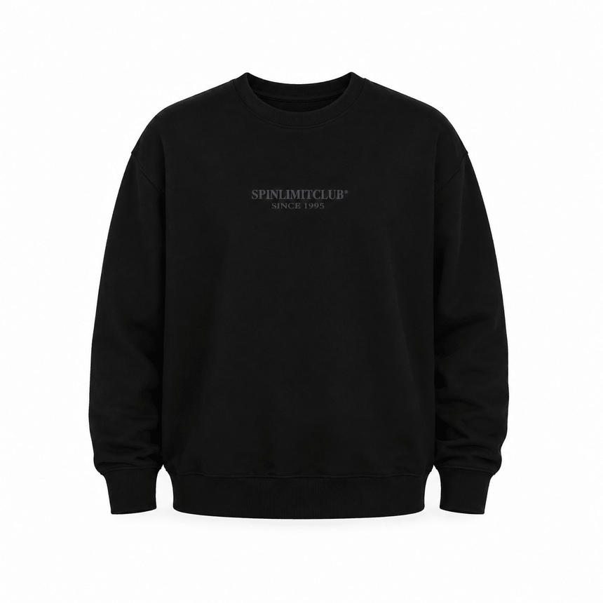 Spin Limit Club Crew - Black Charcoal - Spin Limit Boardshop