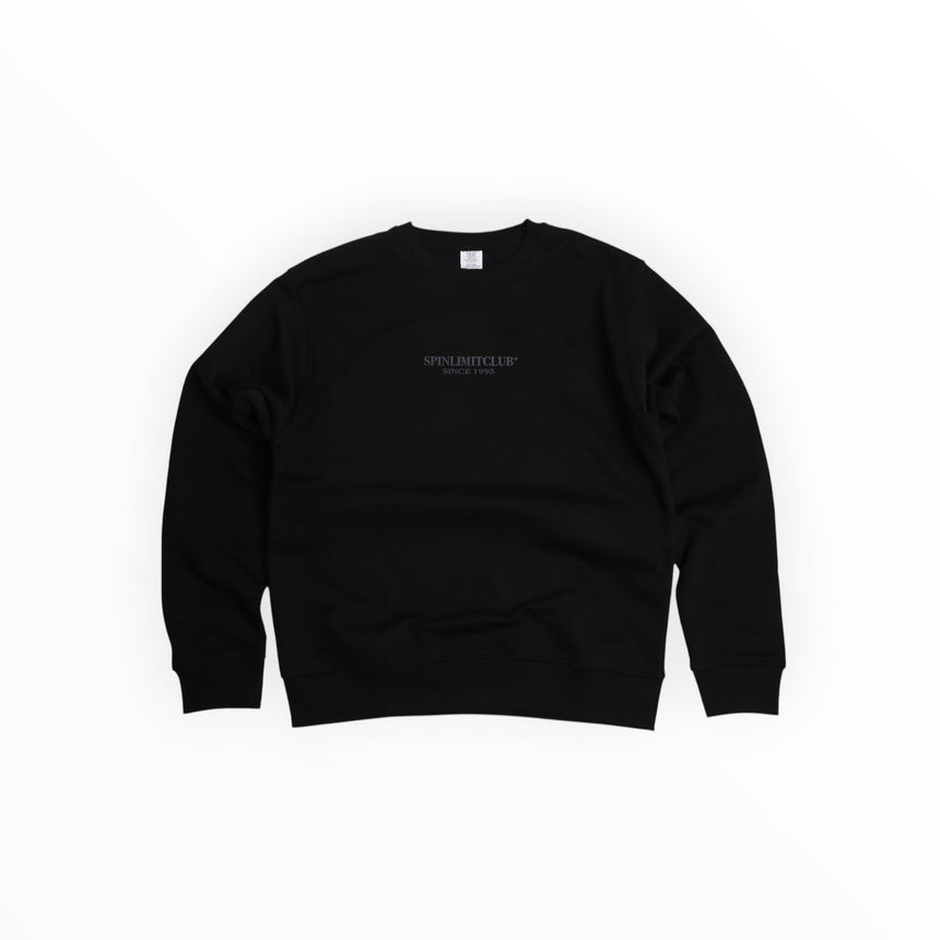 Spin Limit Club Crew - Black Charcoal - Spin Limit Boardshop