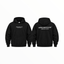 Spin Limit Club Heavyweight Hoodie - Black White - Spin Limit Boardshop