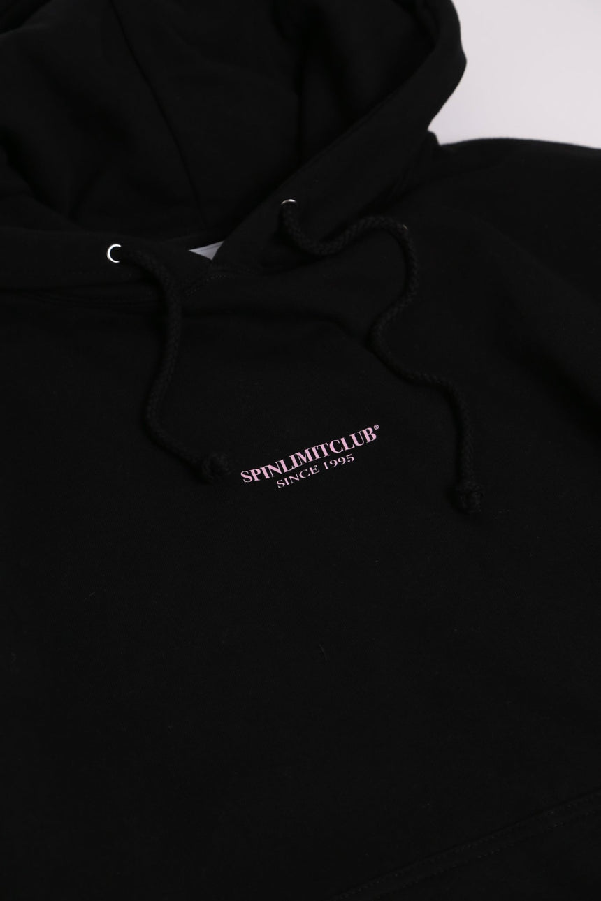 Spin Limit Club Hoodie - Black - Spin Limit Boardshop