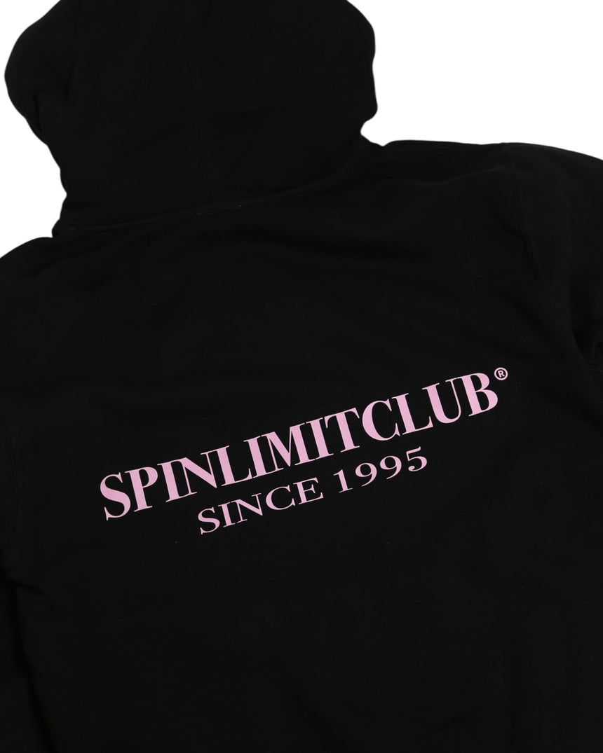 Spin Limit Club Hoodie - Black - Spin Limit Boardshop