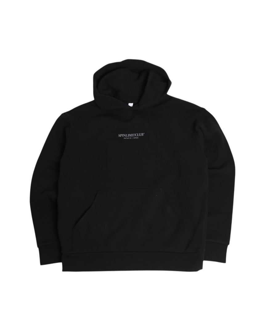 Spin Limit Club Hoodie - Black Charcoal - Spin Limit Boardshop