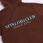 Spin Limit Club Hoodie - Brown - Spin Limit Boardshop