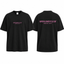 Spin Limit Club Premium Heavyweight Tee - Black Pink - Spin Limit Boardshop