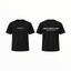 Spin Limit Club Premium Heavyweight Tee - Black White - Spin Limit Boardshop