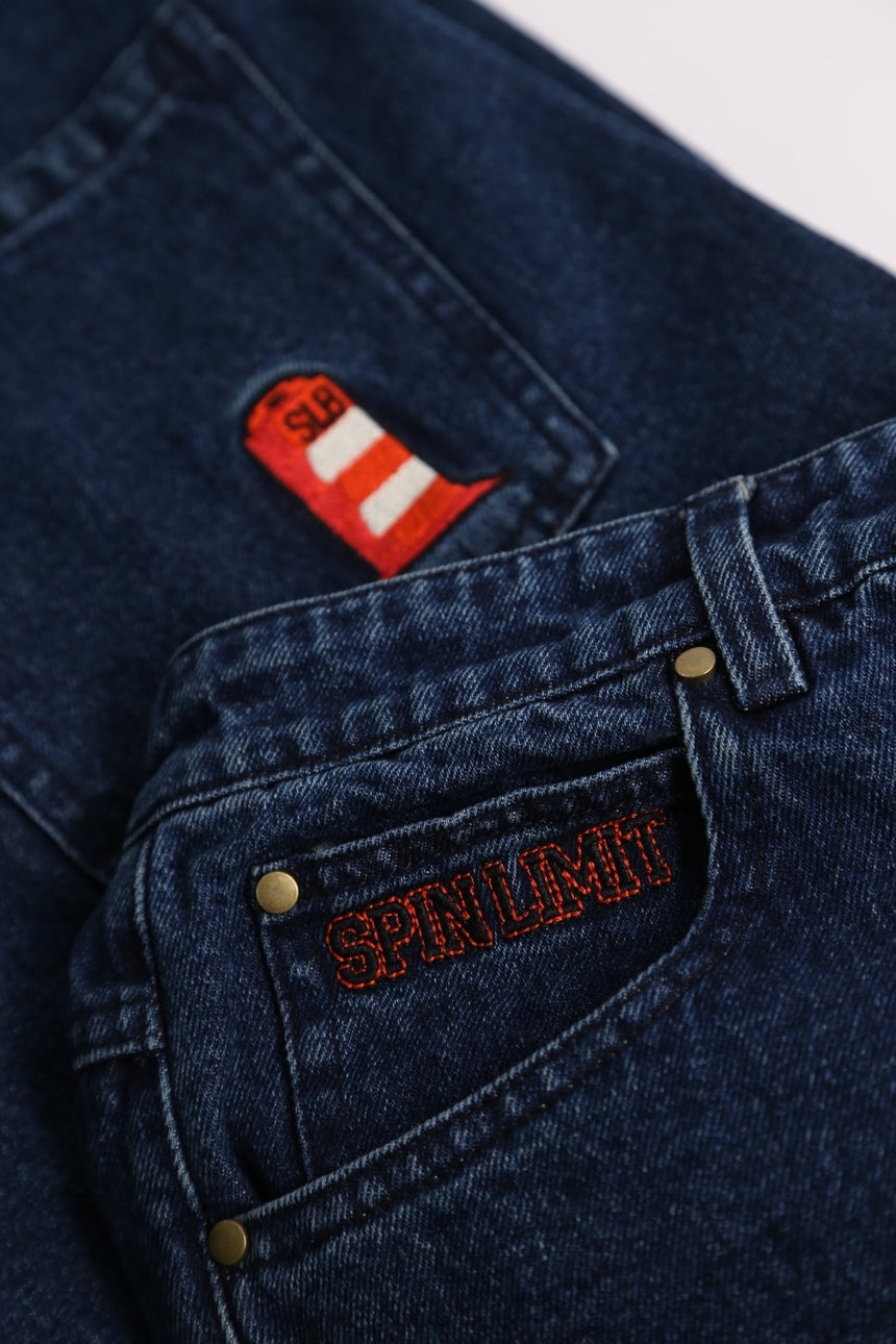 Spin Limit Cône Baggy Jean - Dark Bleu - Spin Limit Boardshop