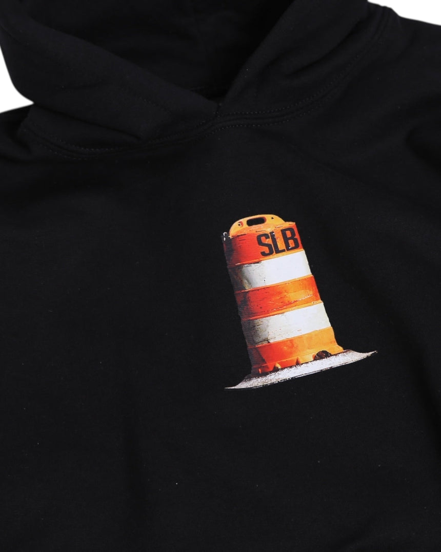 Spin Limit Cône Logo Hoodie Kid - Black - Spin Limit Boardshop