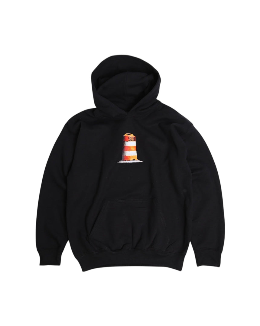 Spin Limit Cône Logo Hoodie Kid - Black - Spin Limit Boardshop