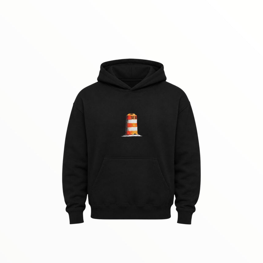 Spin Limit Cone Logo Hoodie Kid - Black - Spin Limit Boardshop