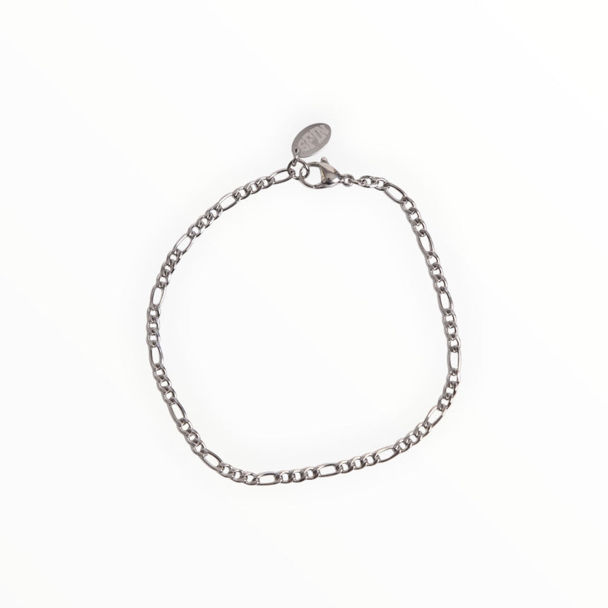 Spin Limit Figaro Bracelet - Silver - Spin Limit Boardshop