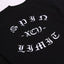 Spin Limit Fraktur Premium Heavyweight Tee - Black - Spin Limit Boardshop