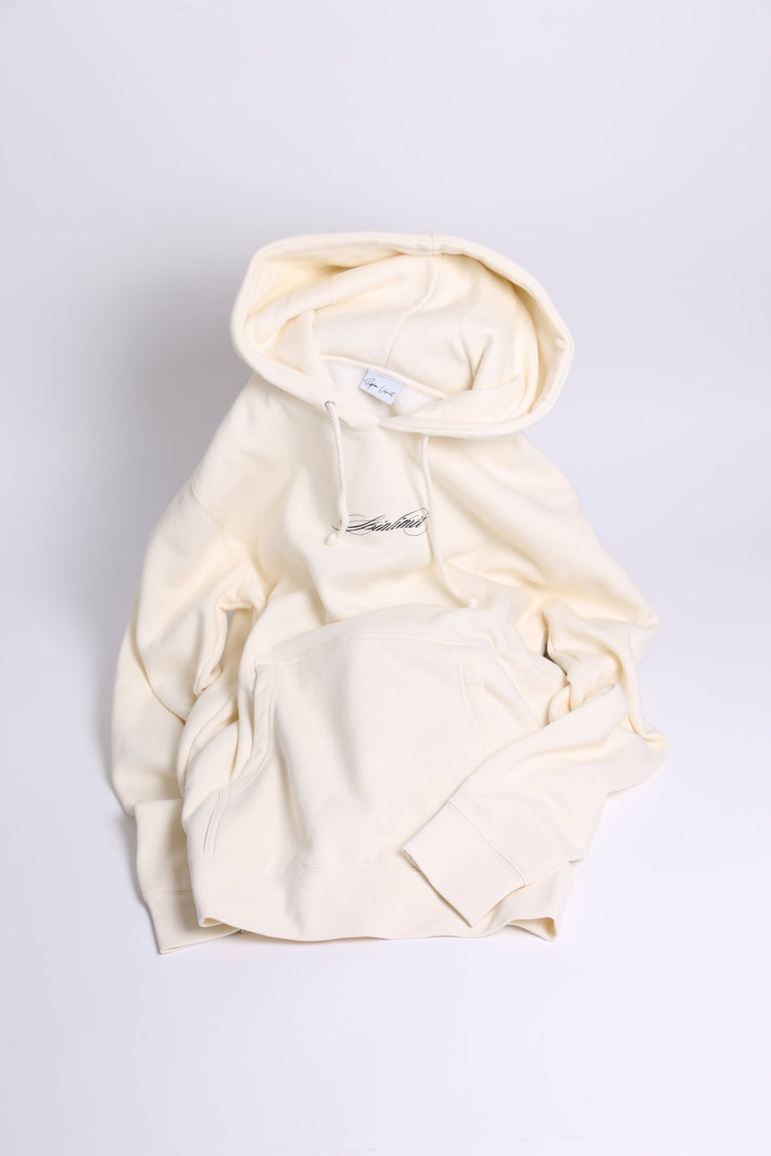 Spin Limit Manuscrit Hoodie - Off White - Spin Limit Boardshop