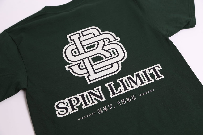 Spin Limit MLB Tee - Forest Green - Spin Limit Boardshop